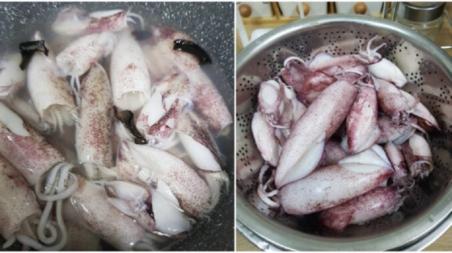 Masak Sotong Saiznya Tak Mengecut & Elak Hanyir, REBUS Sekejap Dengan Asam Keping!